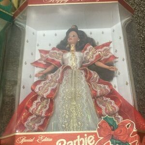1993-1998 limited edition holiday barbie collection.